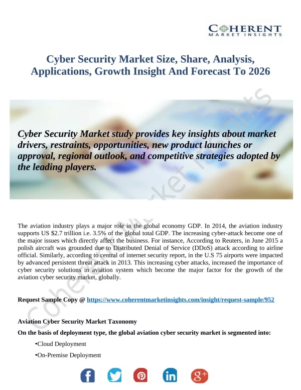 Cyber Security Market Expected To Reach Huge Growth By 2026