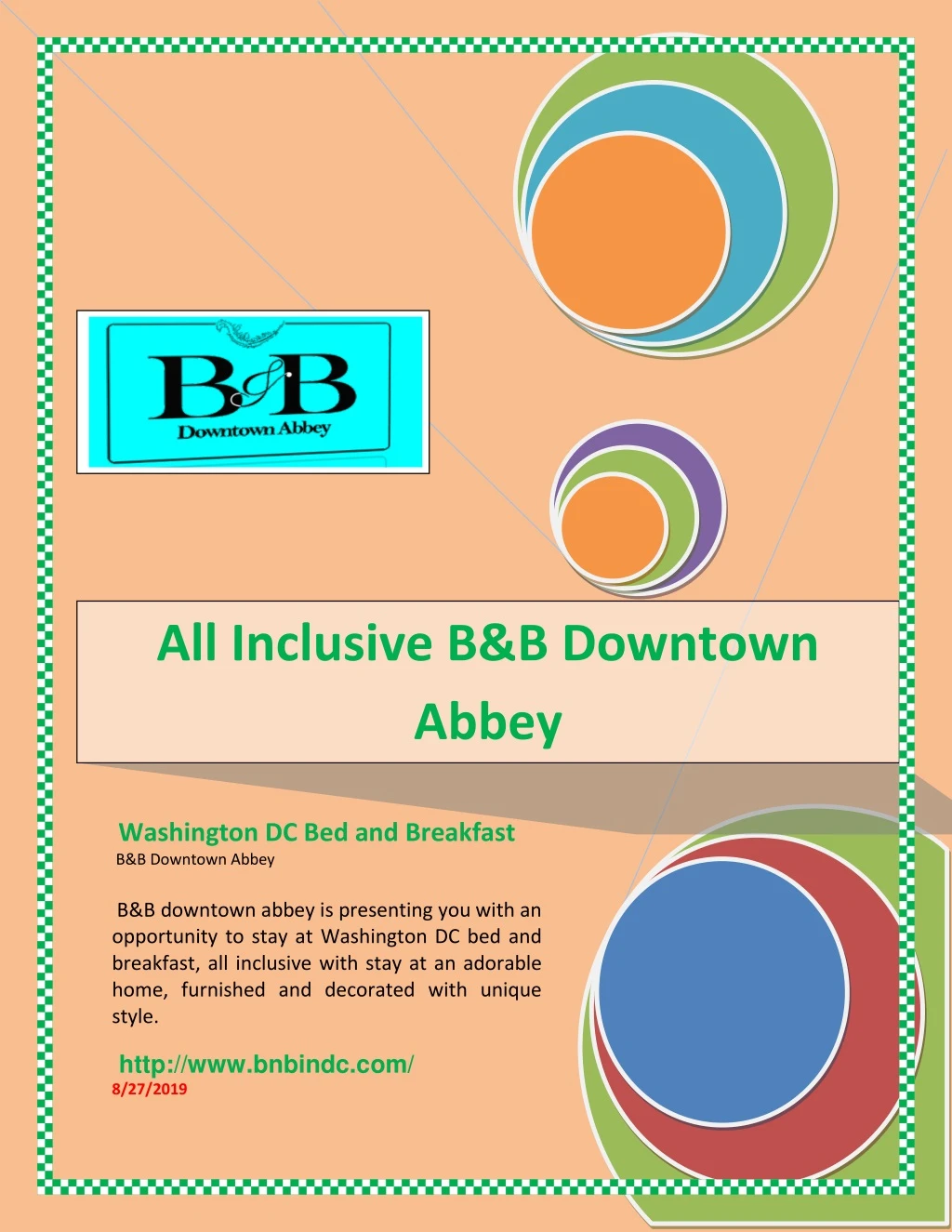 all inclusive b b downtown abbey
