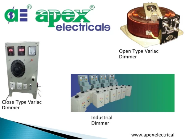manufacturer & supplier of open type variac