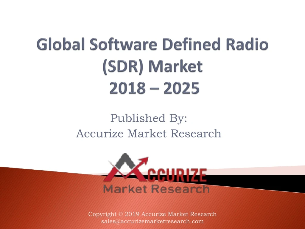 global software defined radio sdr market 2018 2025
