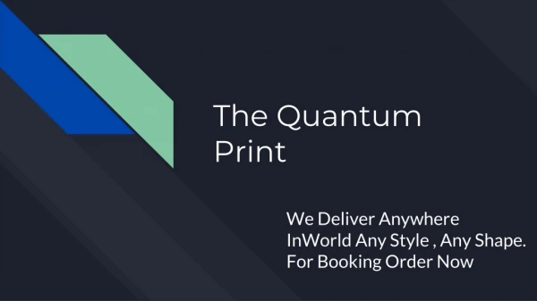 The Quantum Print