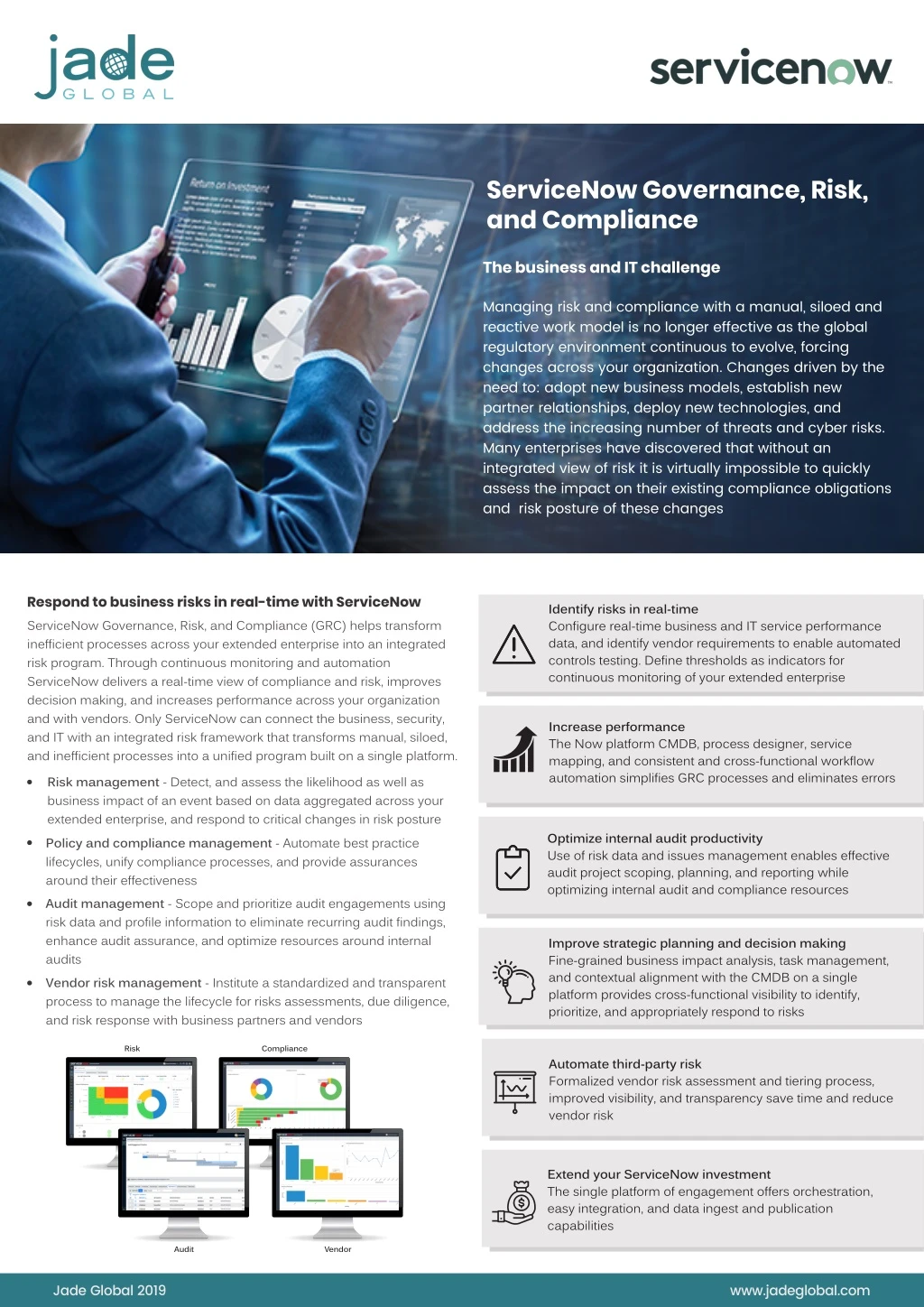 servicenow governance risk and compliance