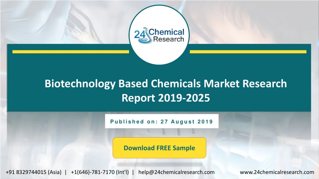 biotechnology based chemicals market research