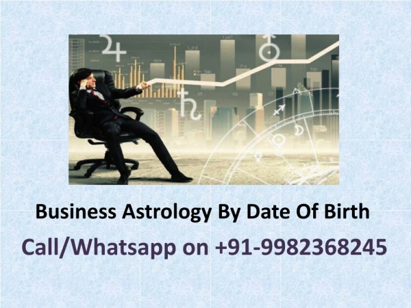 Business Astrology By Date Of Birth