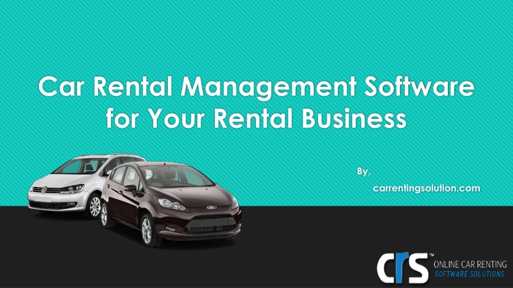 car rental management software for your rental business