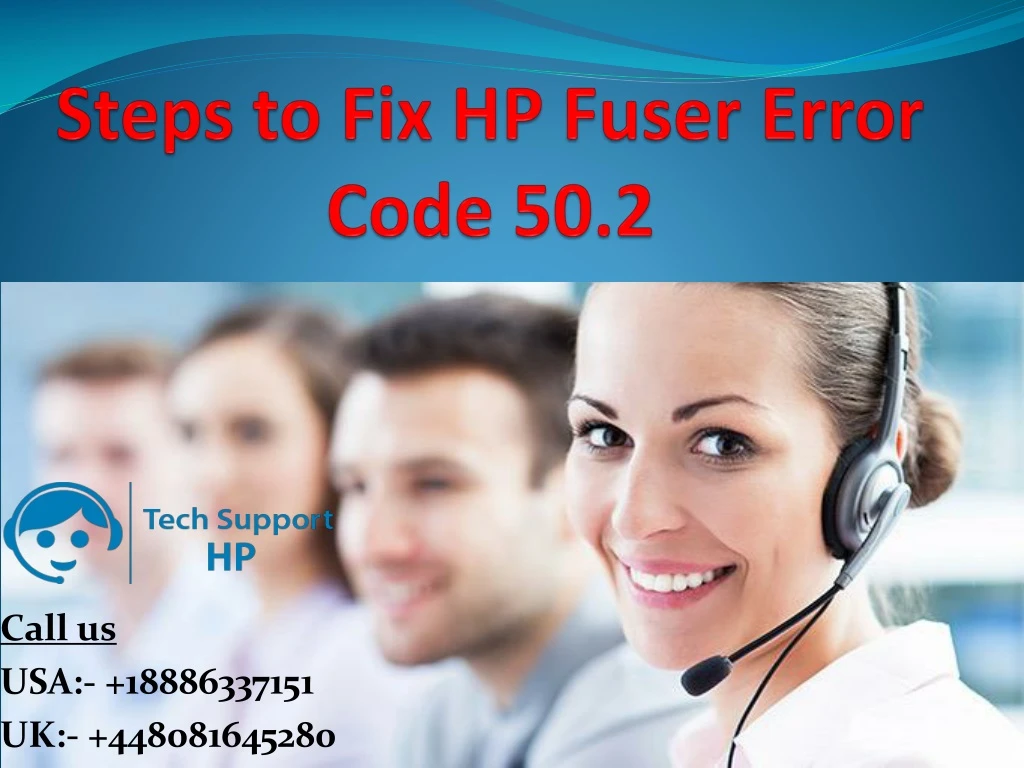 steps to fix hp fuser error code 50 2