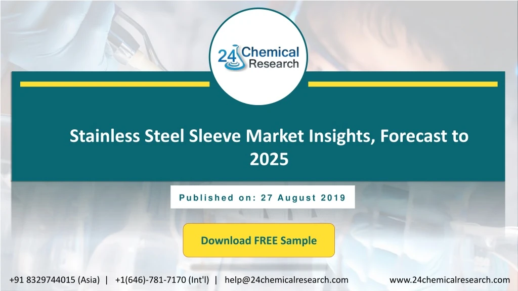 stainless steel sleeve market insights forecast