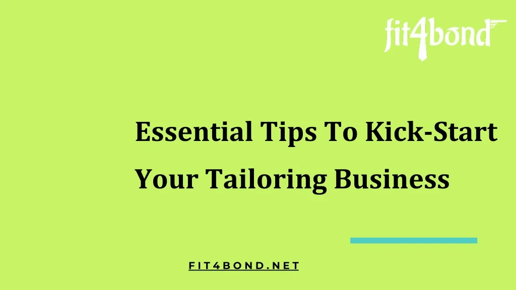 essential tips to kick start