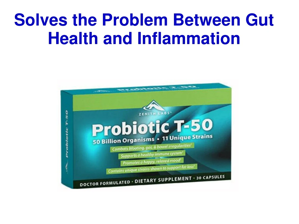solves the problem between gut health