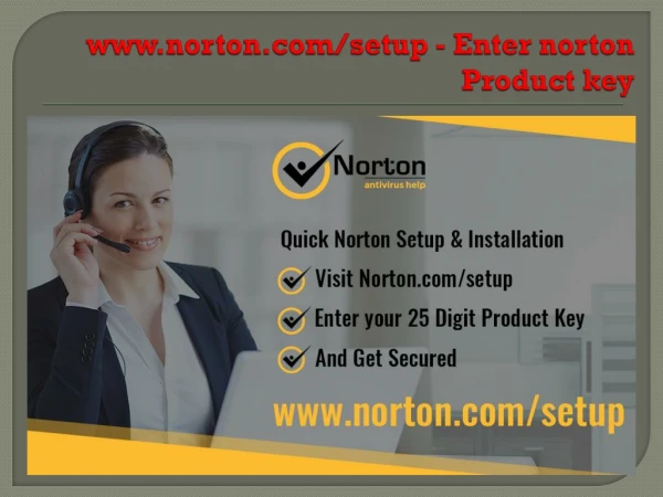 www.norton.com/setup - Enter norton Product key