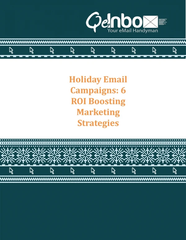 6 Best Holiday Email Campaigns Ideas and Holiday Marketing Strategies