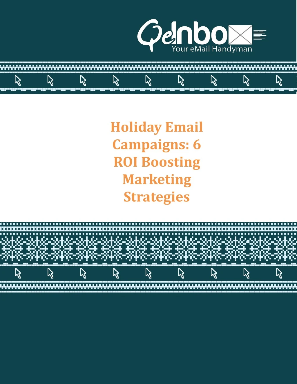 holiday email campaigns 6 roi boosting marketing