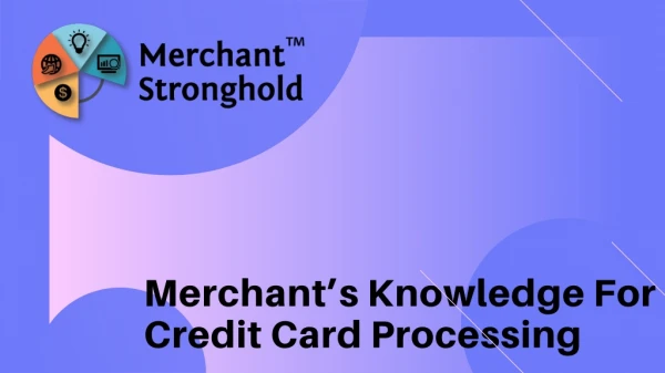 Few things must know about Credit Card Processing