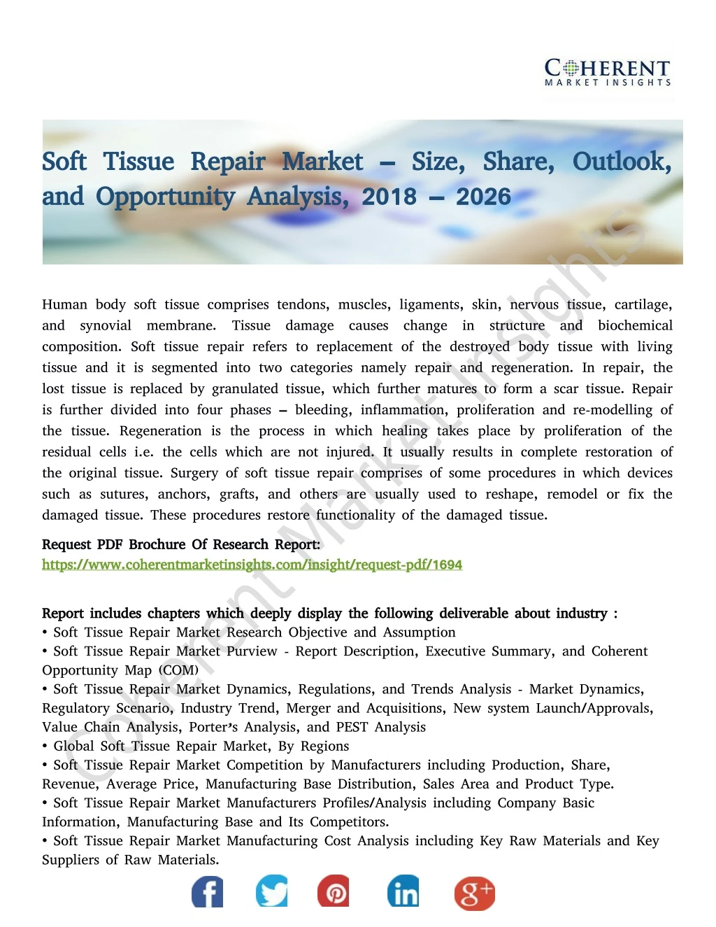 soft tissue repair market size share outlook soft