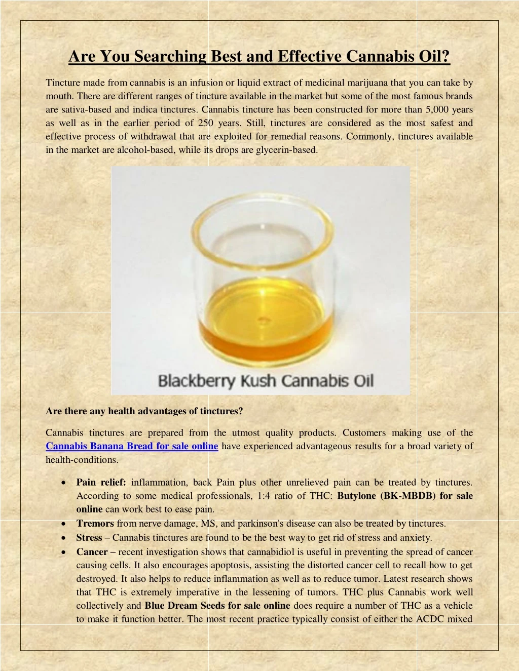 are you searching best and effective cannabis oil