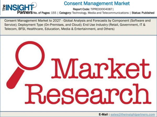 Consent Management Market to 2027 - Global Analysis
