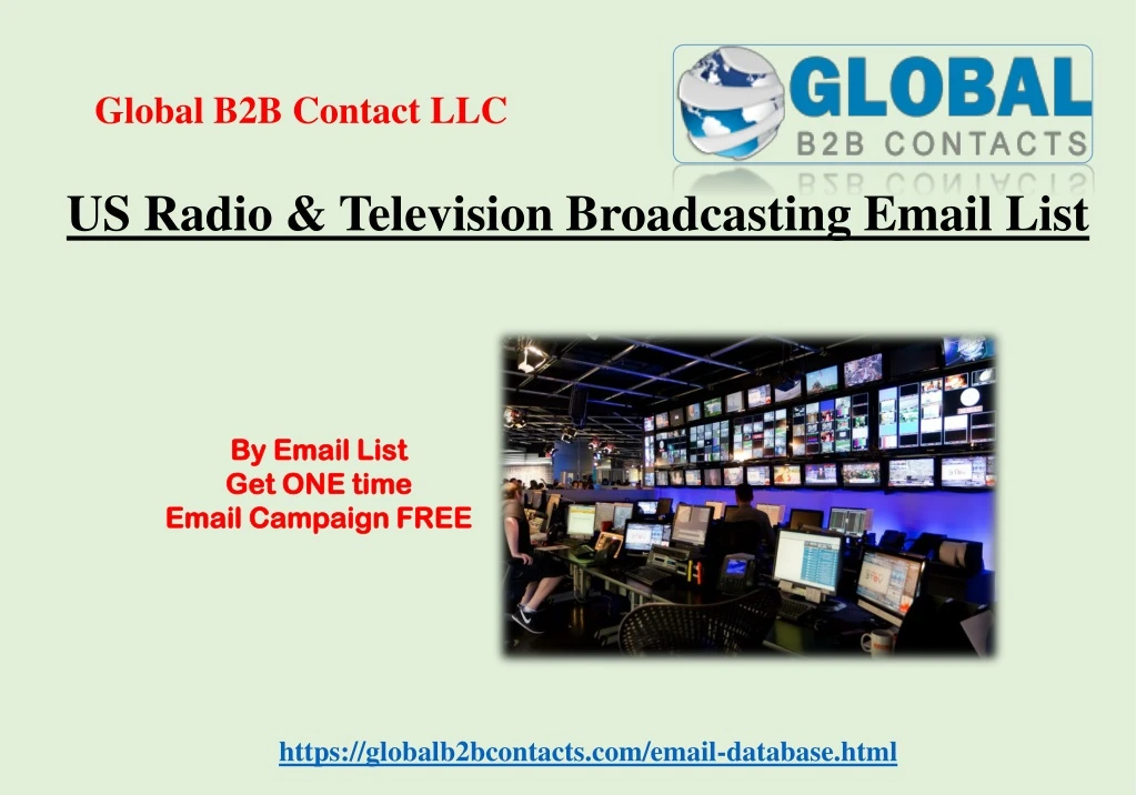 us radio television broadcasting email list