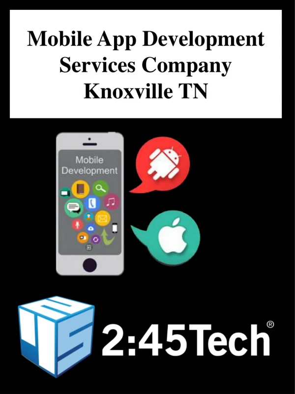 Mobile App Development Services Company Knoxville TN