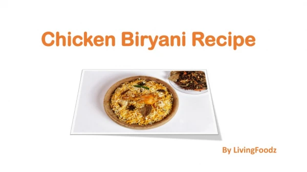 Chicken Biryani Recipe
