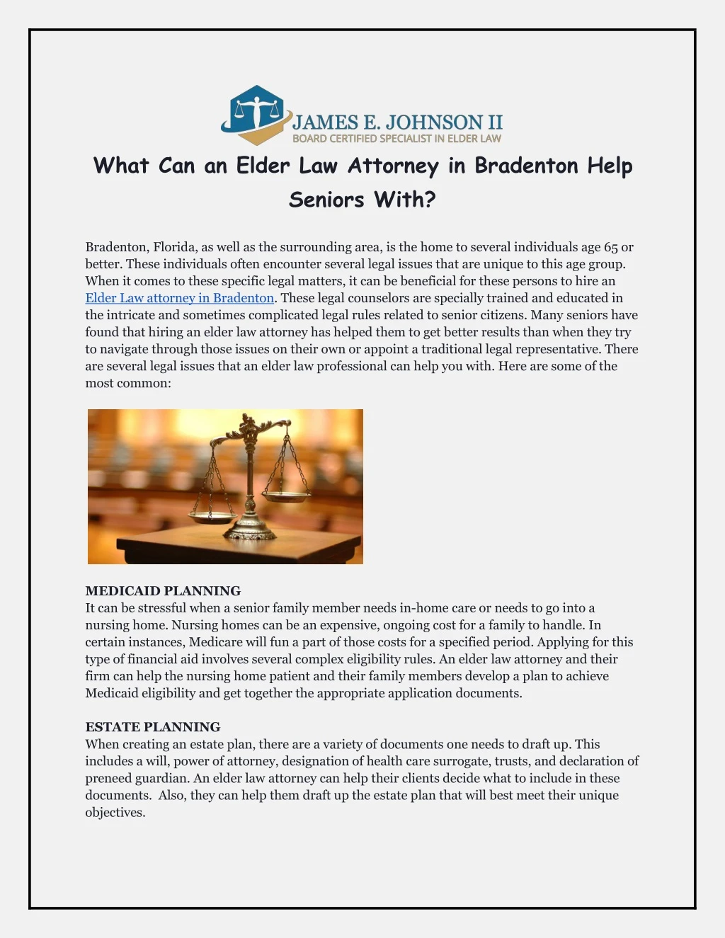 what can an elder law attorney in bradenton help