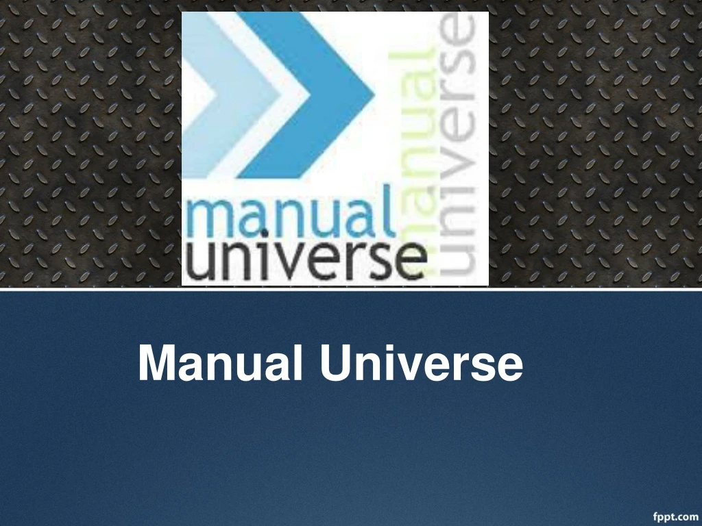 manual universe