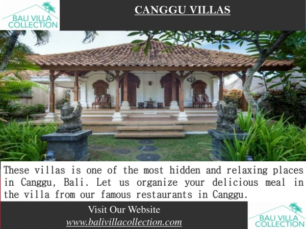 Canggu Villas