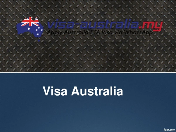 How to Apply Australian Visa
