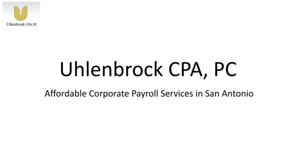 Professional Payroll Processing Company in San Antonio