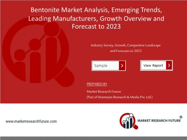 Bentonite Market Highlighting Regional Revenue Share Dominance During 2019 To 2024