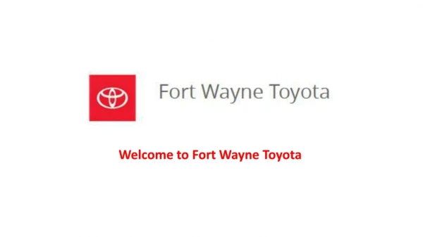 Car Dealerships - Fort Wayne Toyota