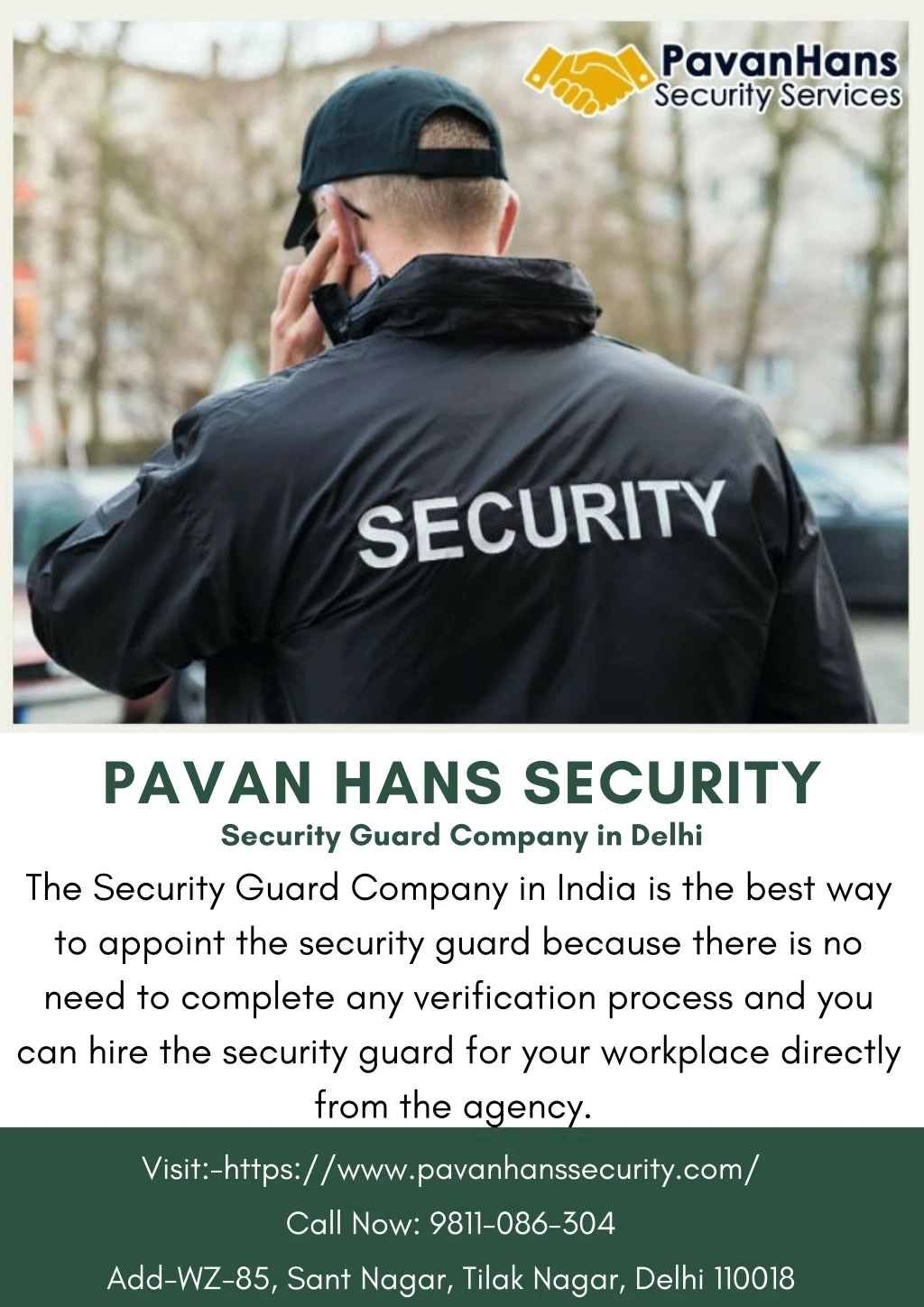 pavan hans security security guard company
