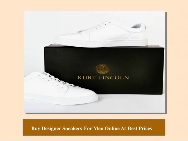 Buy Designer Sneakers for Men Online at Best Prices