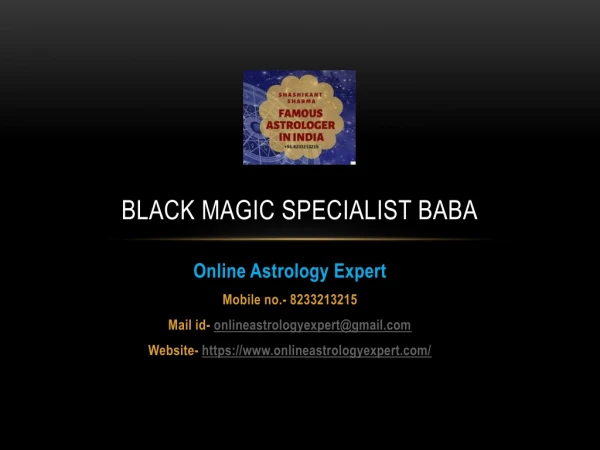 Black magic specialist baba