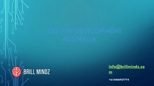 #1 iOS App Developers | iOS App Development Company Australia