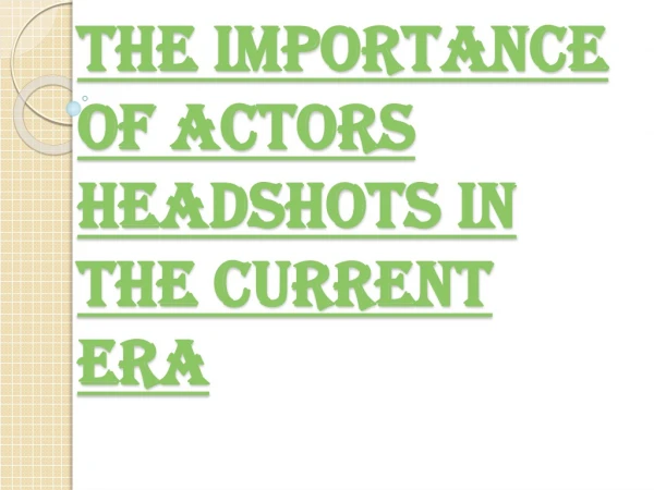 Hire Professional Actor Headshots Los Angeles