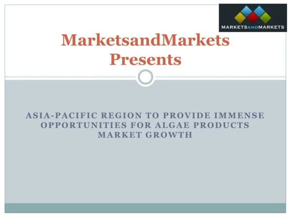 Algae Products Market by Application & Source - Global Forecast 2023