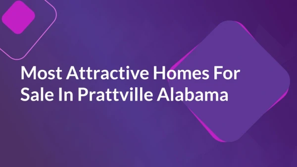 Most Attractive Homes For Sale In Prattville Alabama