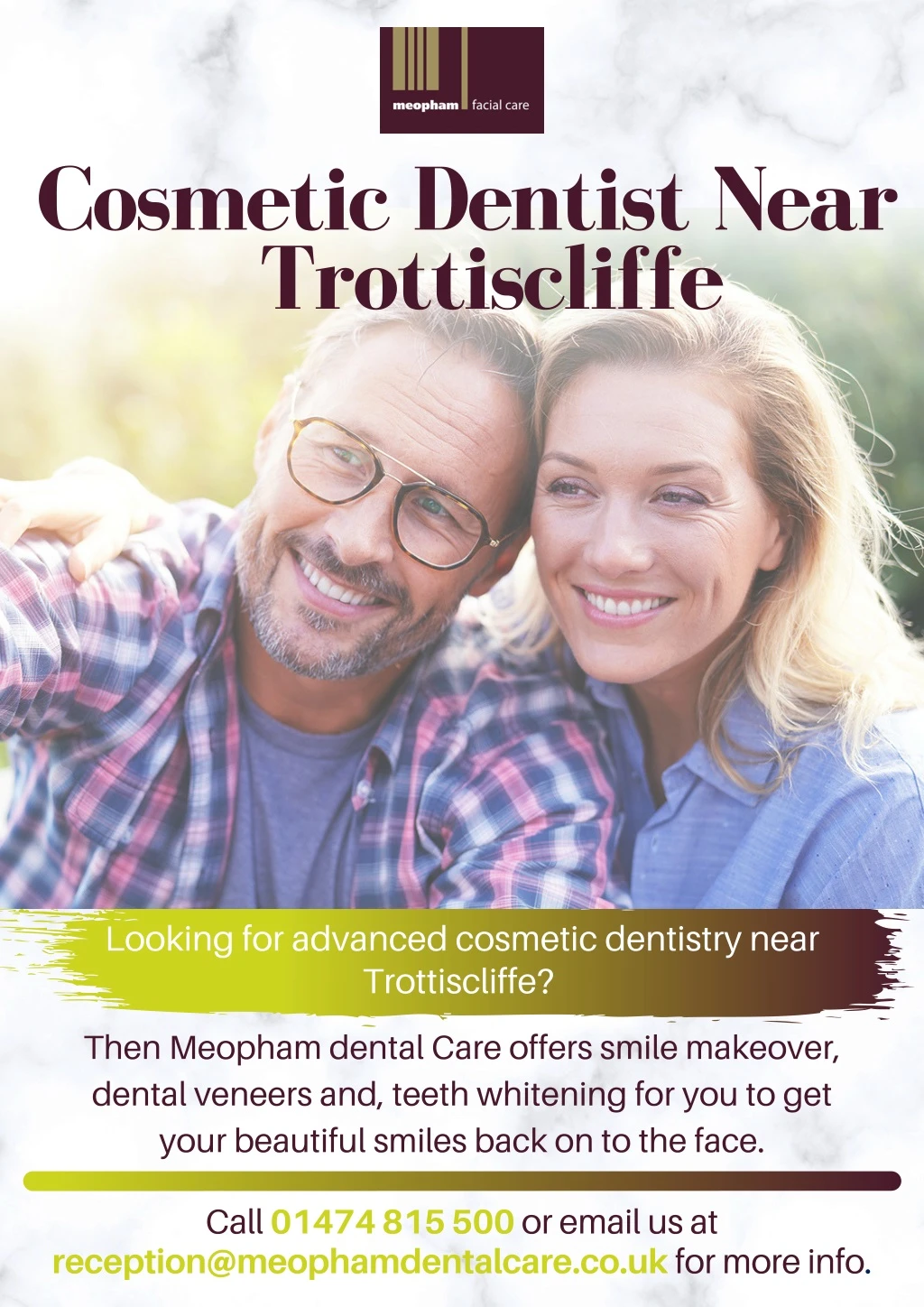 cosmetic dentist near trottiscliffe