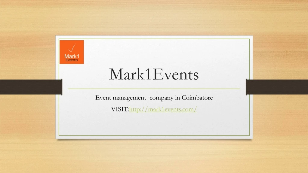 mark1events