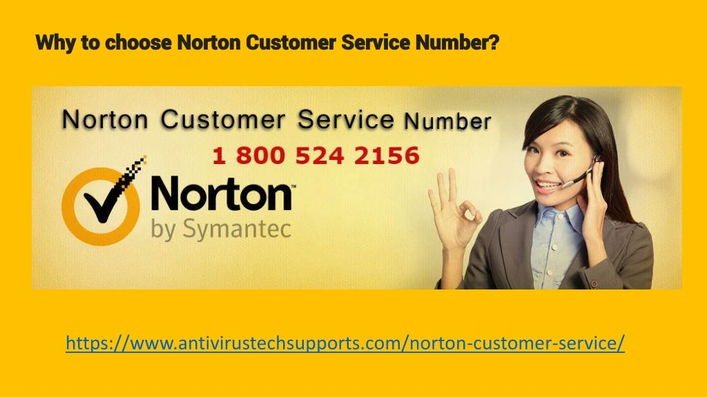 why to choose norton customer service number