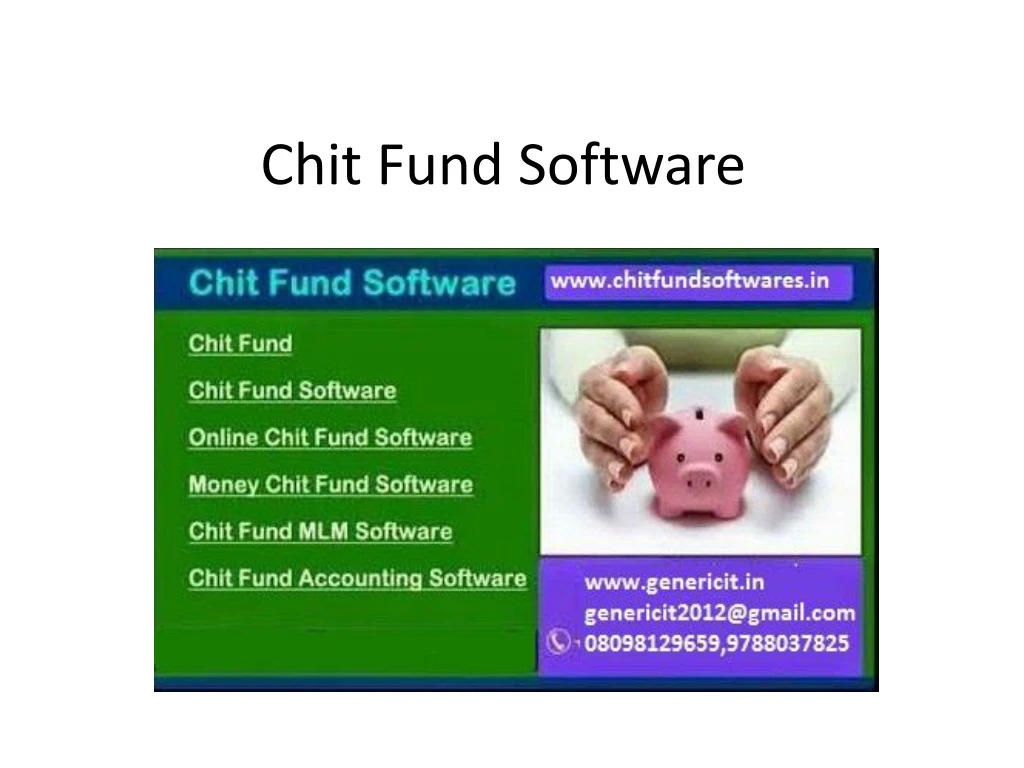 chit fund software