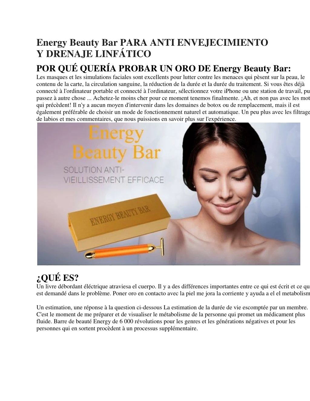 energy beauty bar para anti envejecimiento