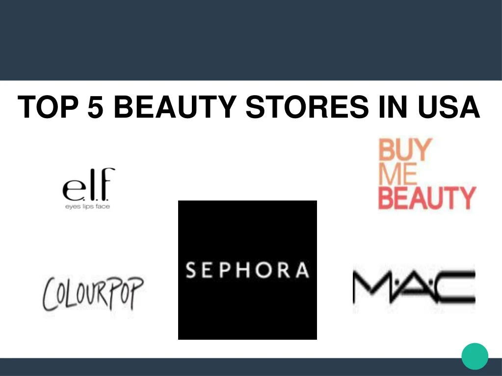 top 5 beauty stores in usa