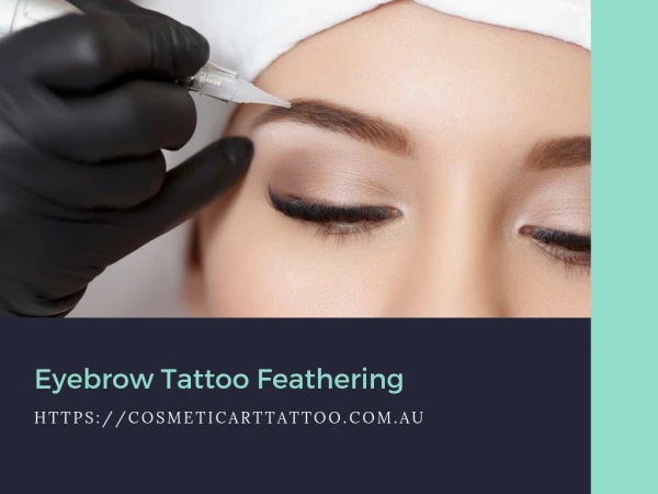 Eyebrow Tattoo Feathering