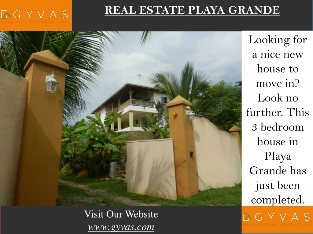 real estate playa grande