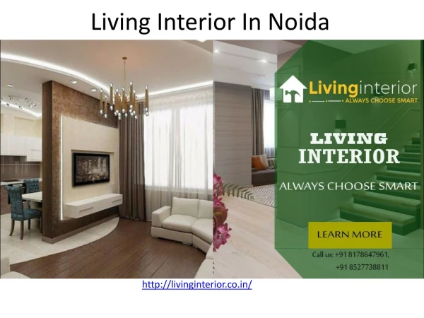 Living Interior In Noida