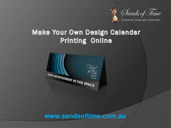 Make your Own Design Calendar Printing Online