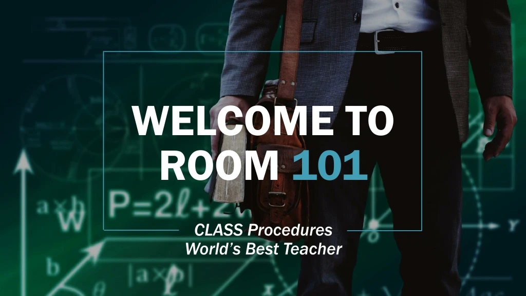 welcome to room 101
