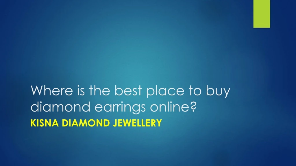 where is the best place to buy diamond earrings online