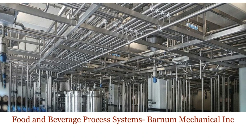food and beverage process systems barnum